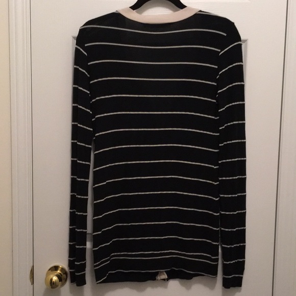 Long Striped Cardigan - Picture 2 of 4